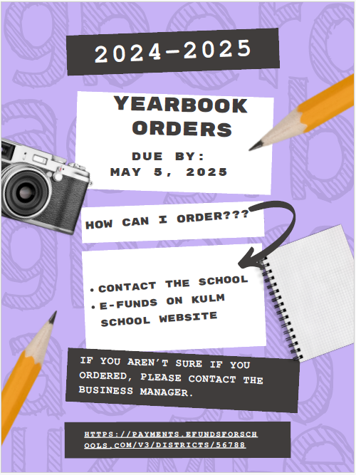 2025 yearbooks