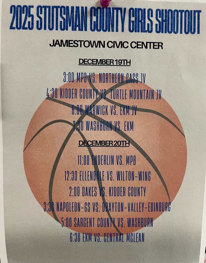 December 2025 Stutsman County Girls Shootout