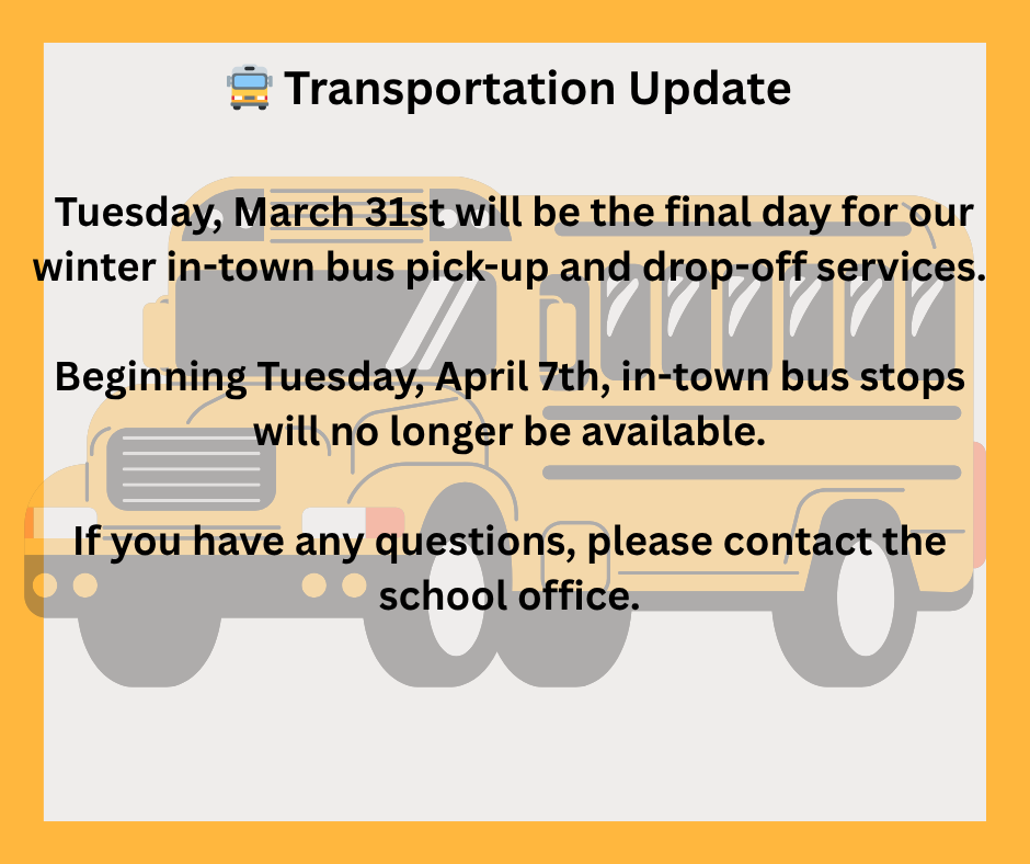 In town bus information