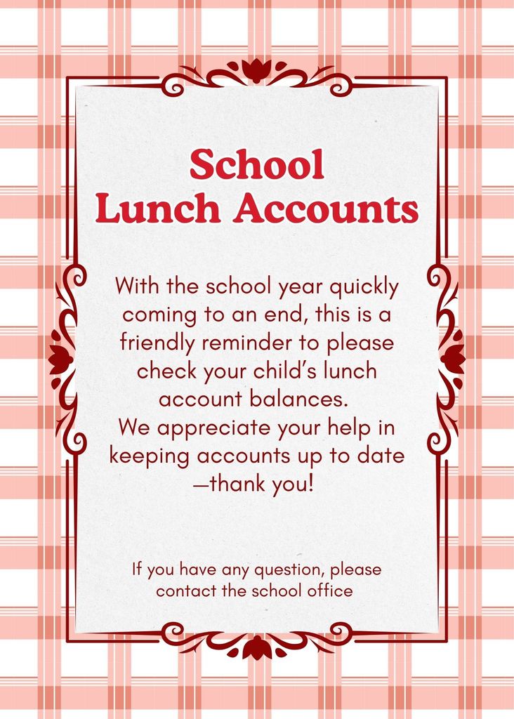 lunch balances