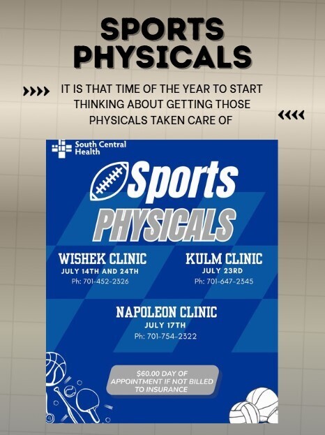 Sports Physical for 2026