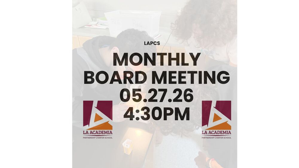 Reminder: We have a school board meeting tomorrow, 5/27, at 4:30 PM.  We appreciate the continued leadership, planning, and support that helps move our school community forward as we close out another strong school year.