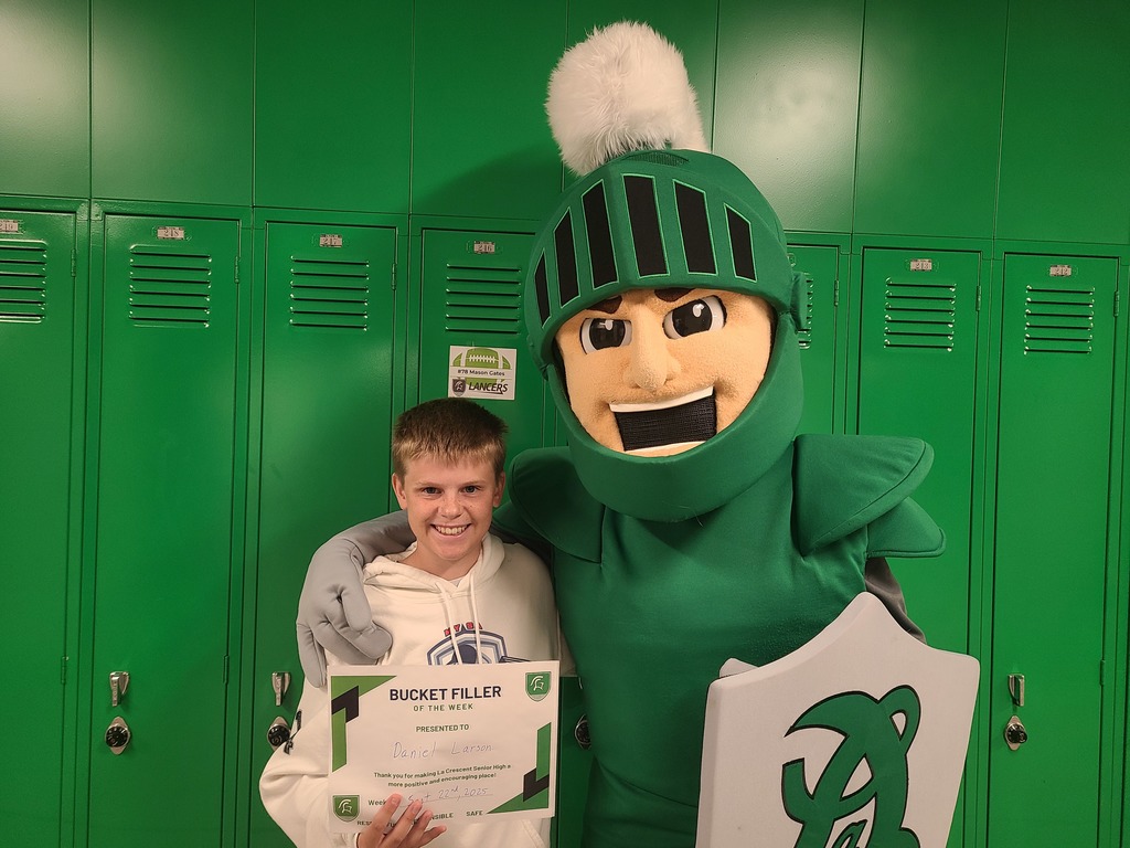 High School Bucket Filler of the Week - 9/22/2025