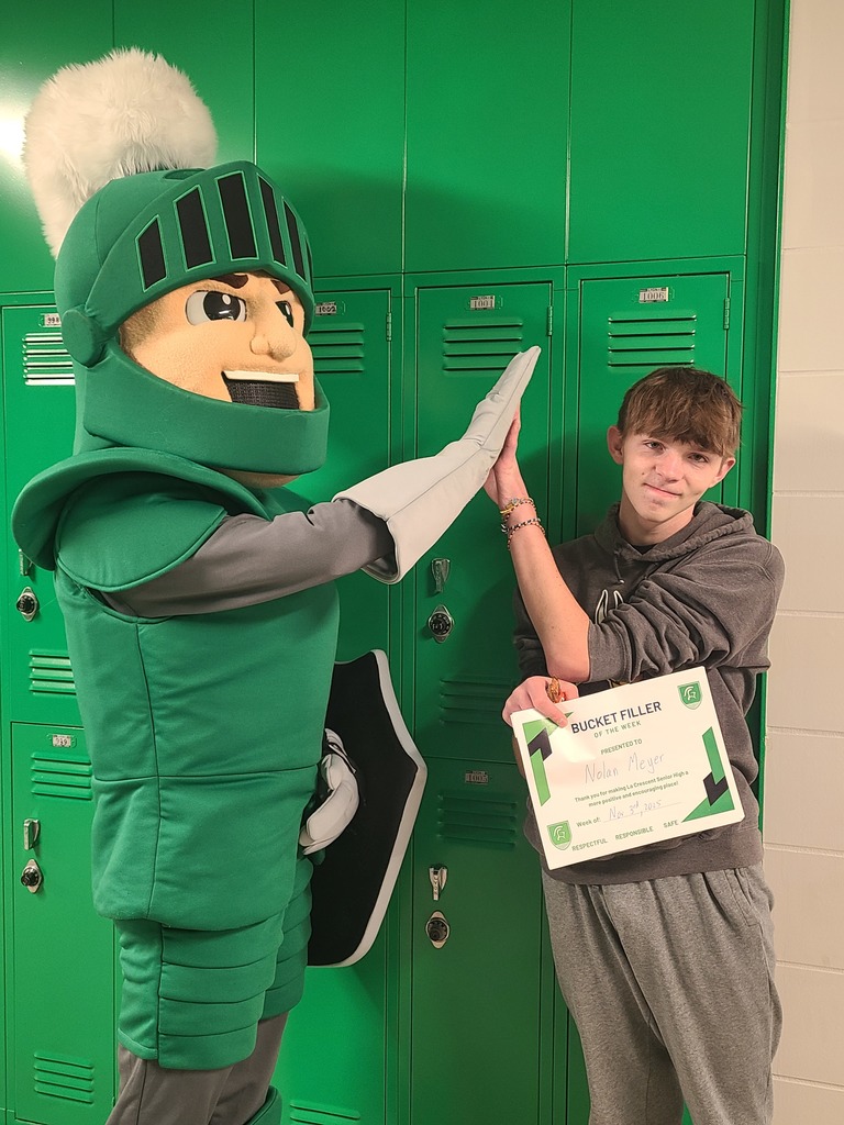 High School Bucket Filler of the Week - 11/3/2025