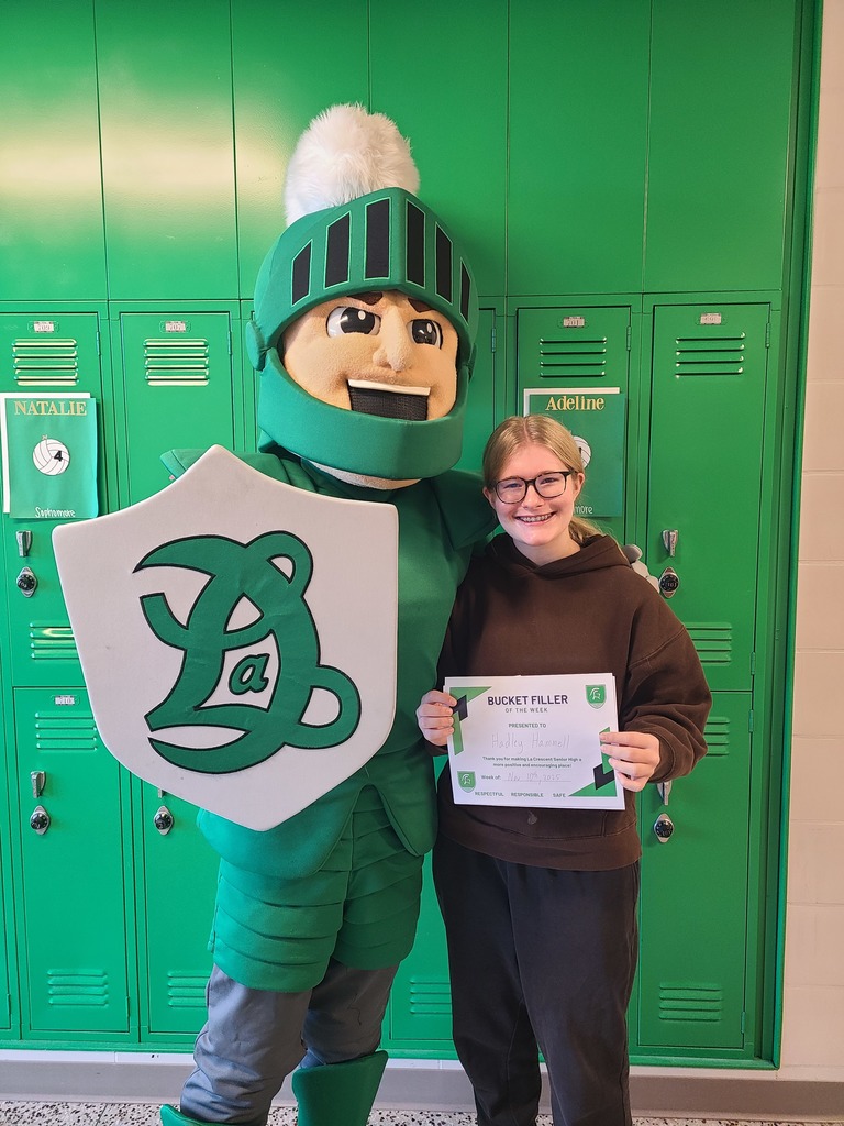 High School Bucket Filler of the Week - 11/10/2025