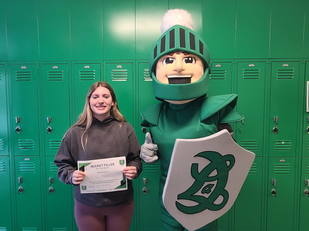 High School Bucket Filler of the Week - 1/5/2026