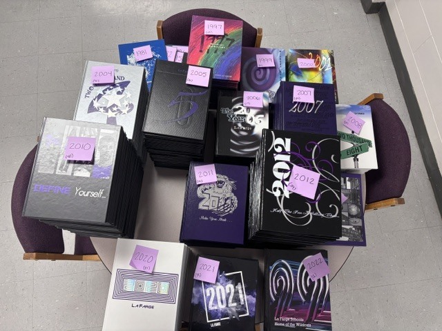 Yearbooks up for grabs