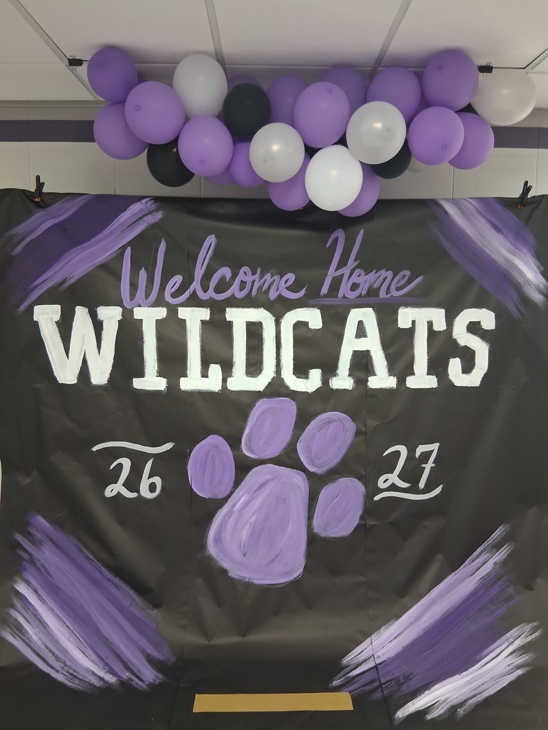 welcome home wildcats banner