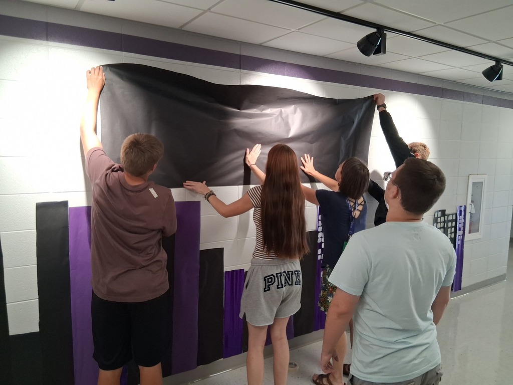 hanging a sign