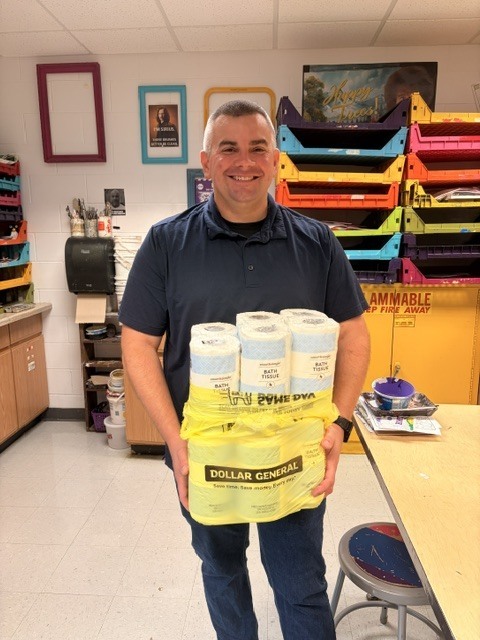 La Farge police chief donating toilet paper for homecoming festivities
