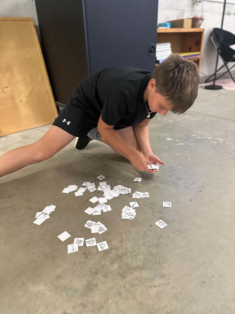 picking cards up off the floor 