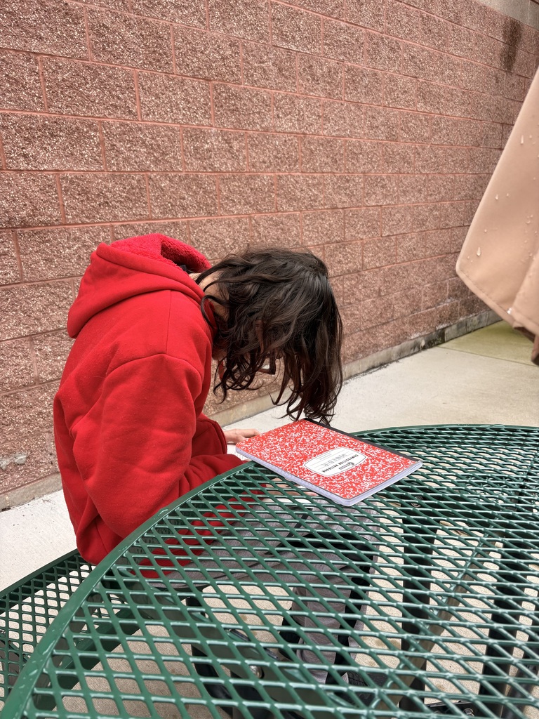 reading outside 
