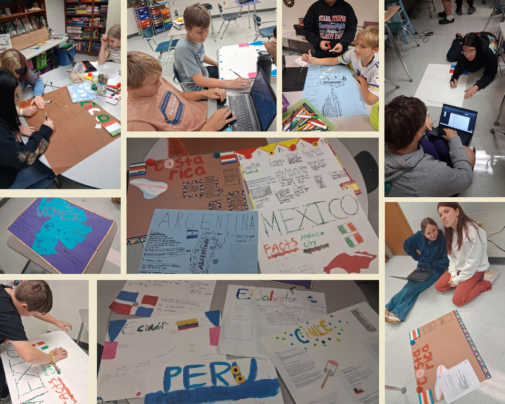 8th grade country posters