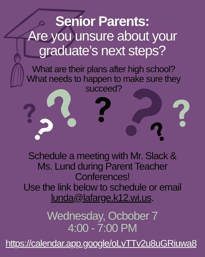Senior Parent Meetings