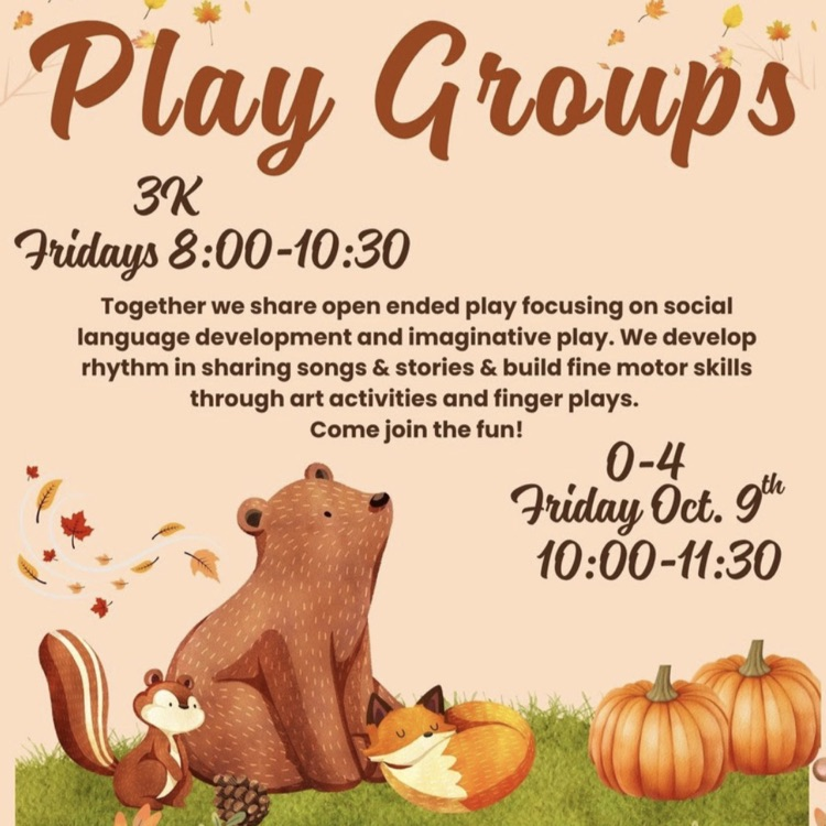 La Farge October Play Groups!