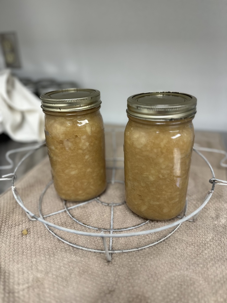 homemade applesauce