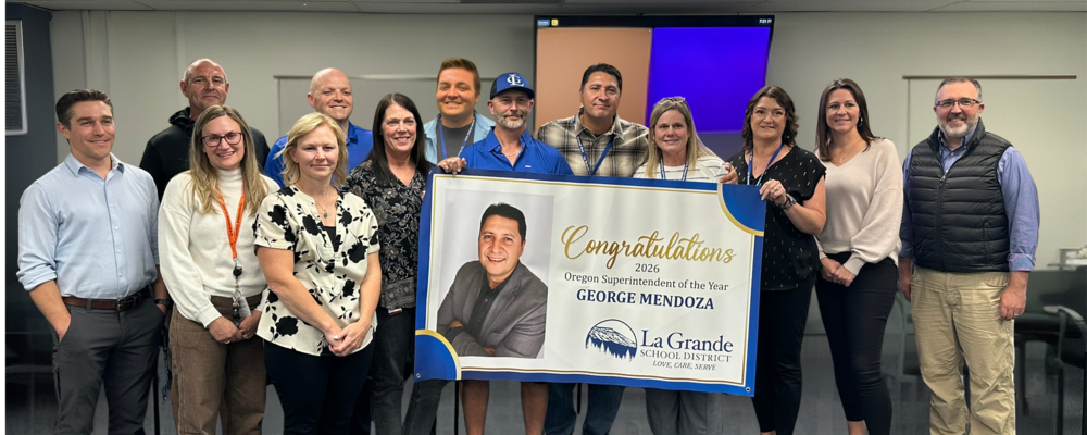 image of Superintendent George Mendoza and the Admin team