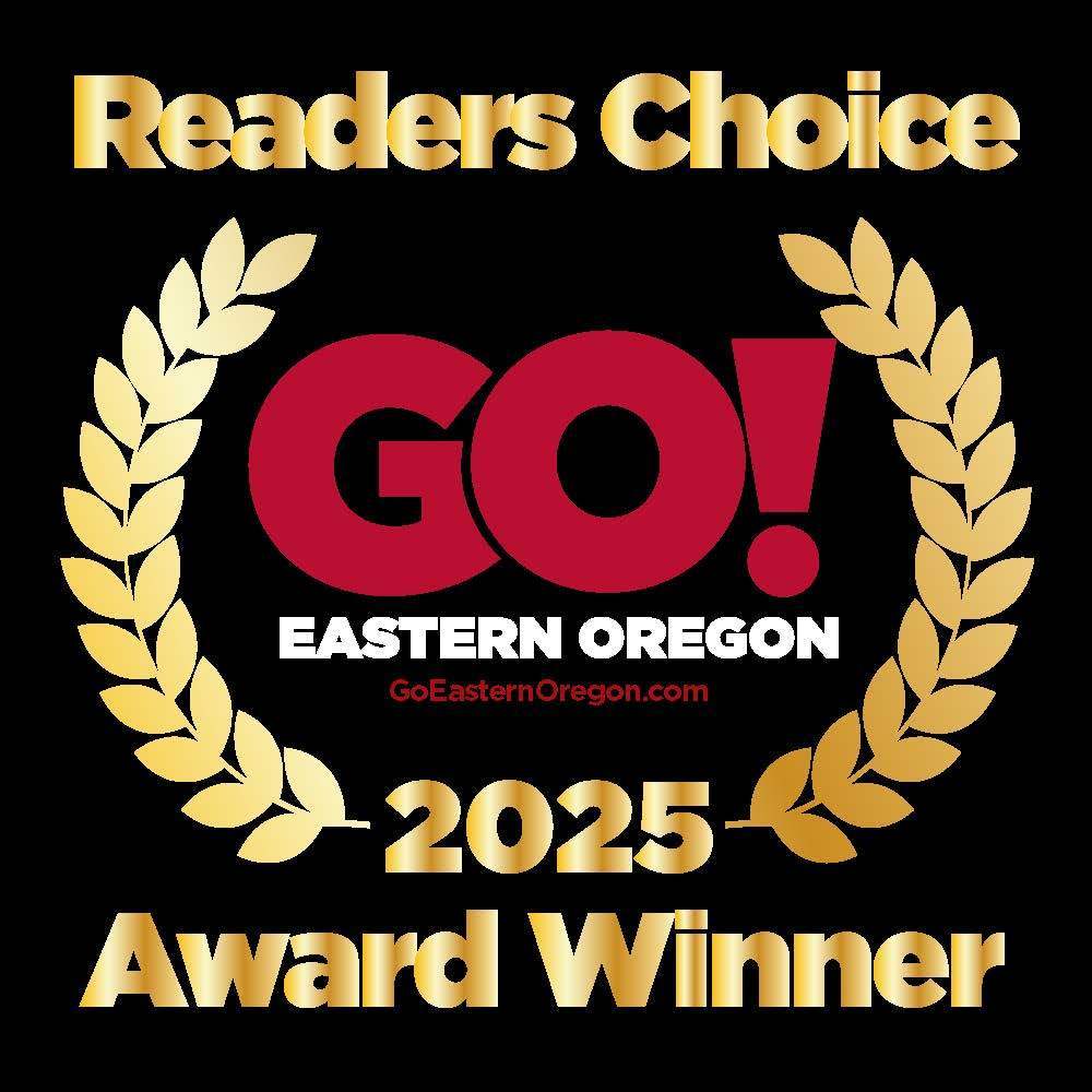 Readers choice GO! Eastern Oregon 2025 Award winner logo
