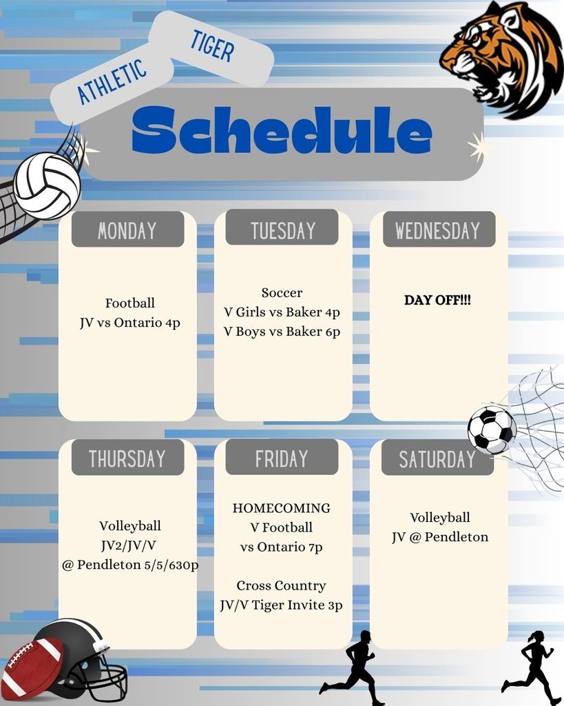 weekly sched