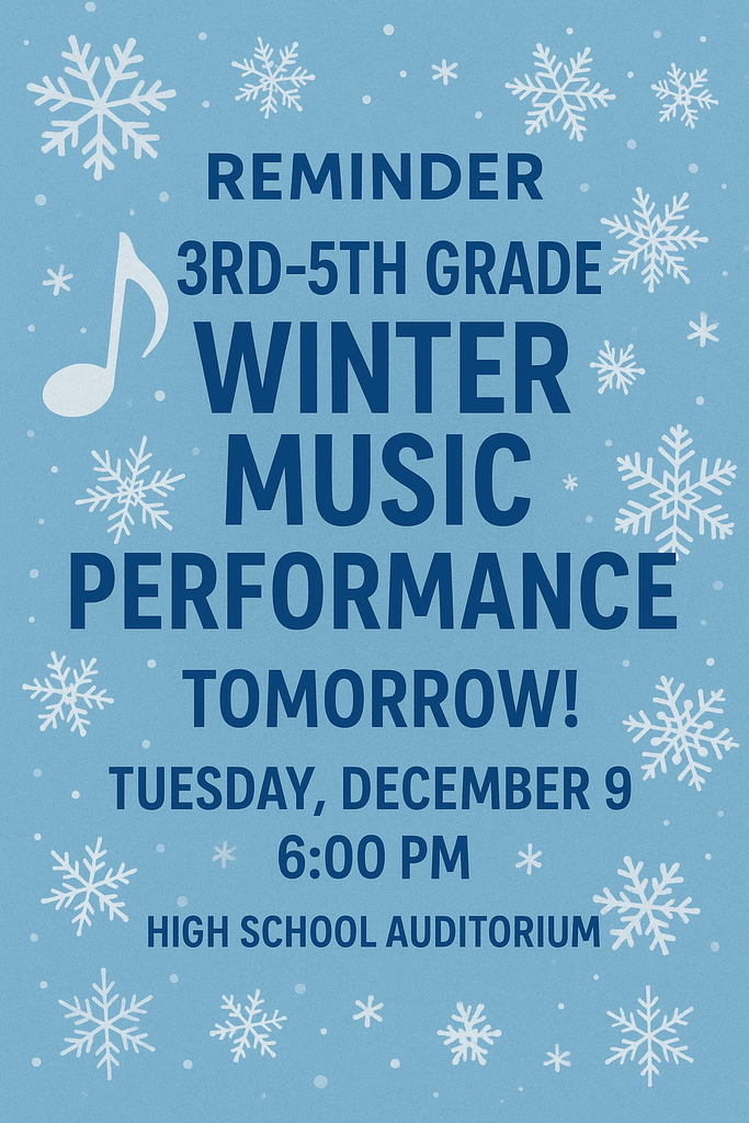 Winter Concert Announcement