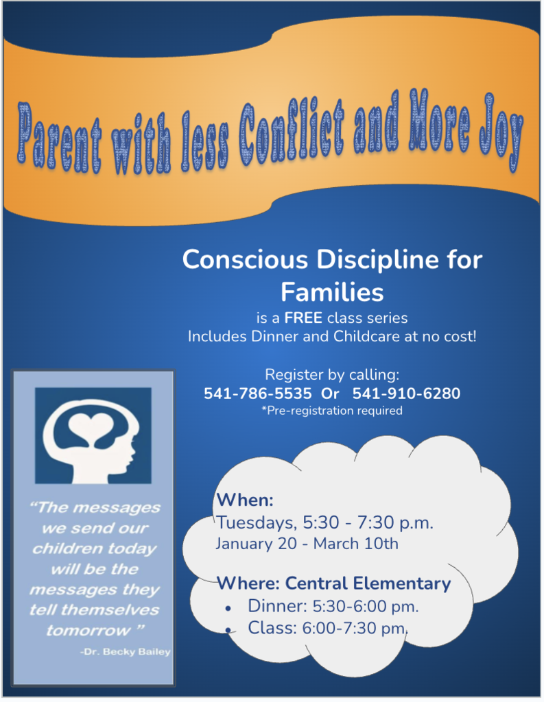 Conscious Discipline Class Flyer