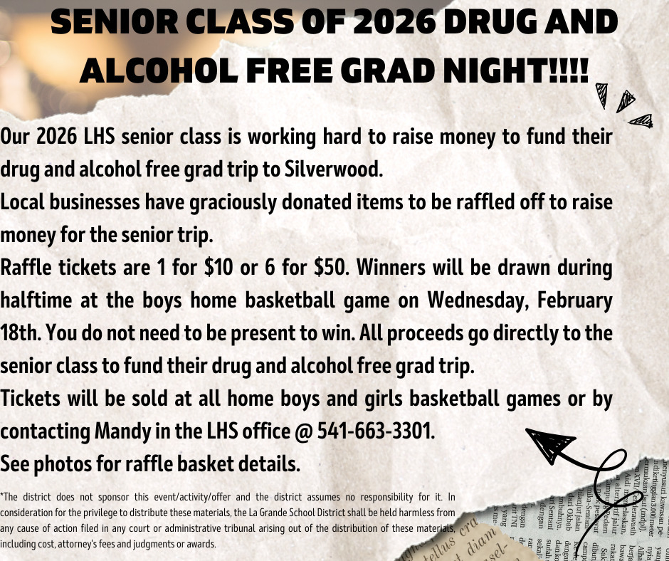 drug and alcohol free grad night