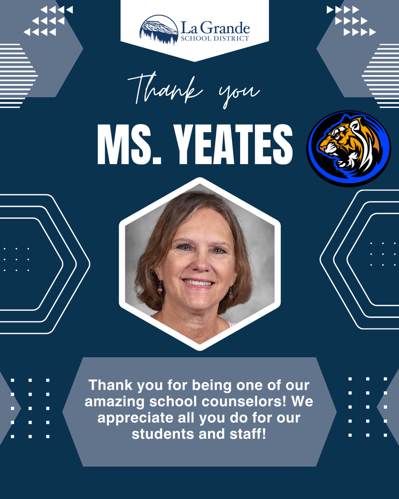 School counselors-photo of Ms Yeates and text about being a great counselor