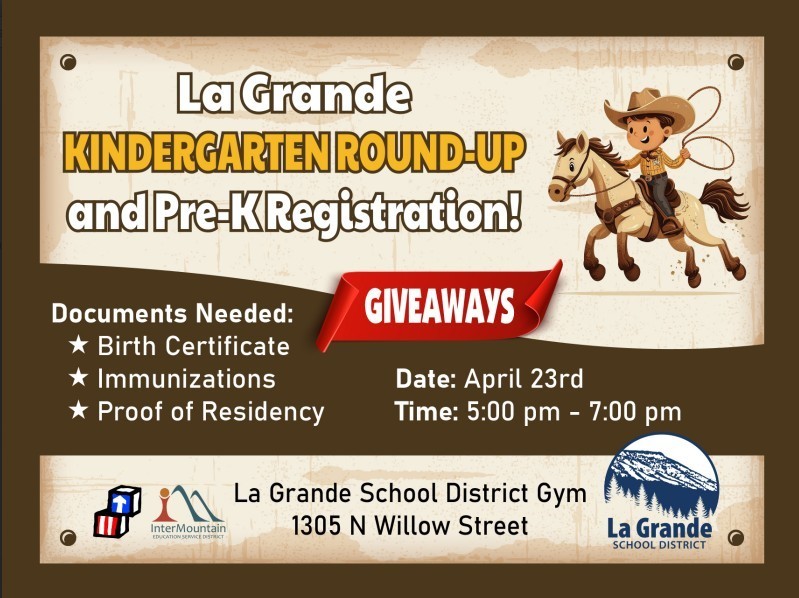 Kindergarten Round-up and Early Learning Registration!!