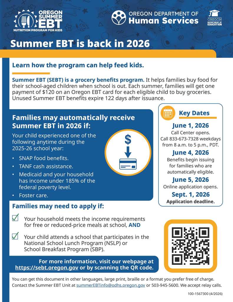Summer EBT program