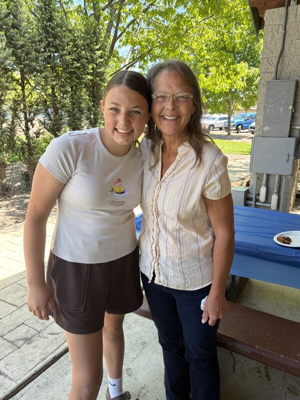 student and her pen pal
