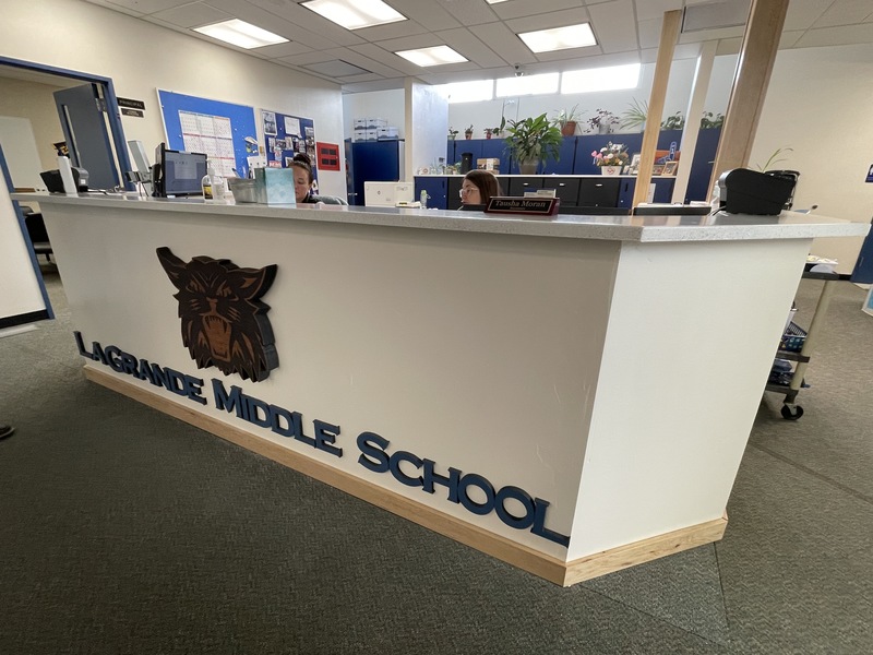 lms front reception desk