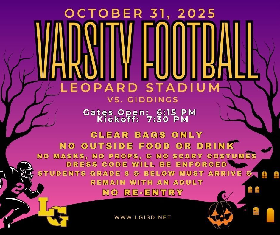 Halloween Football Game