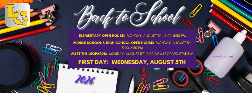 Back to School info