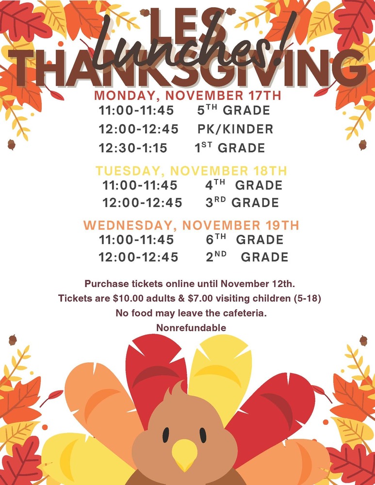 Thanksgiving Lunches