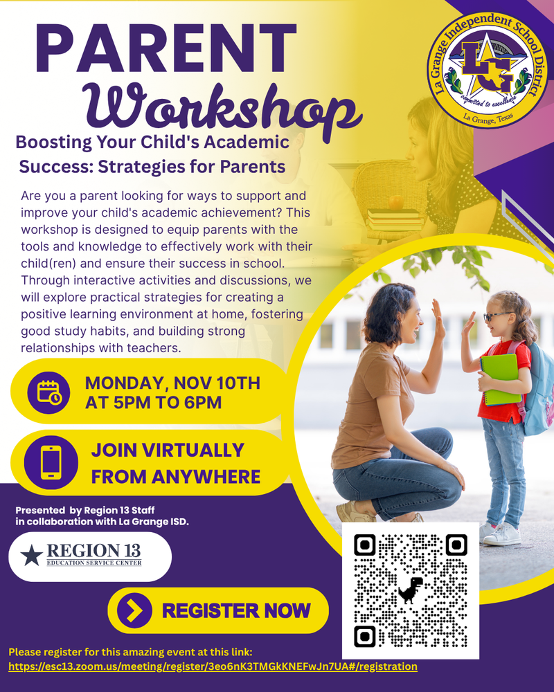 parent workshop nov
