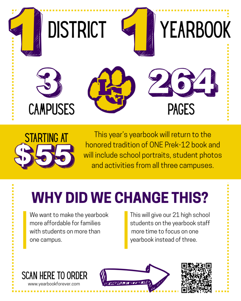 Yearbook flyer