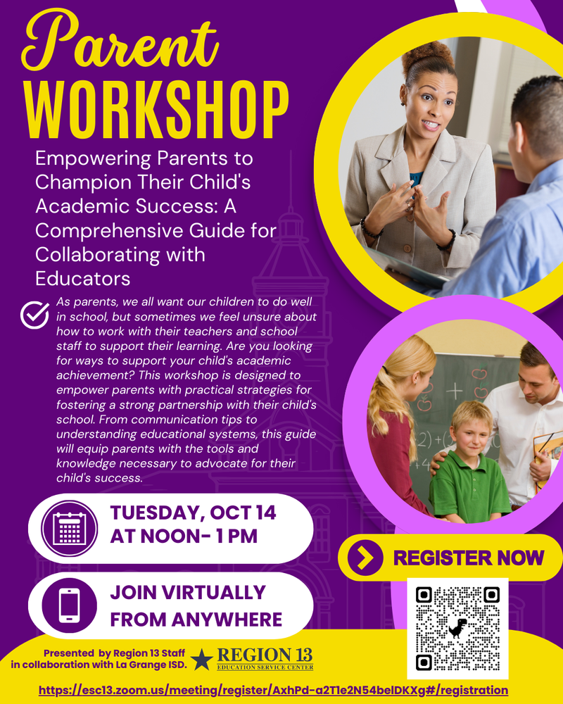 parent workshop oct