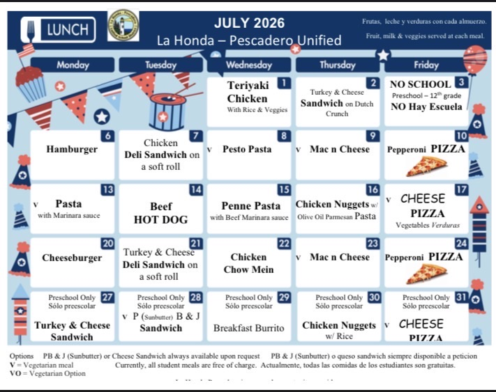 July lunch