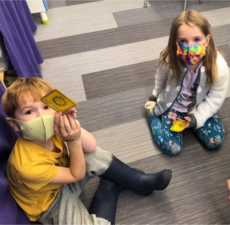 two students working together 