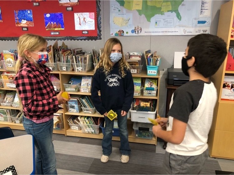 trio of students practicing Spanish 