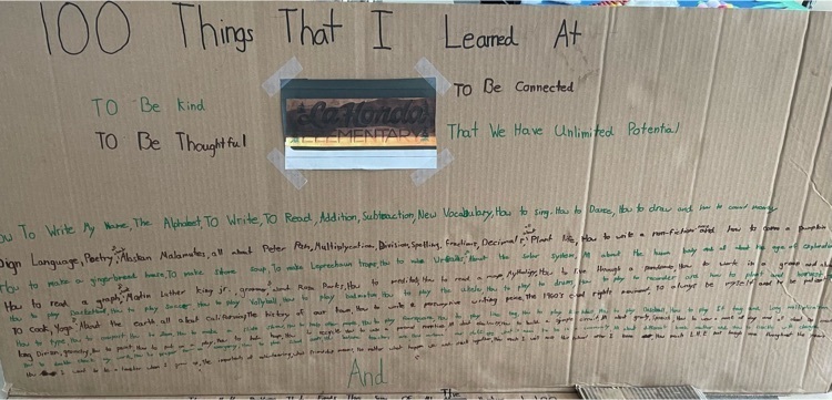 100th Day of School Project