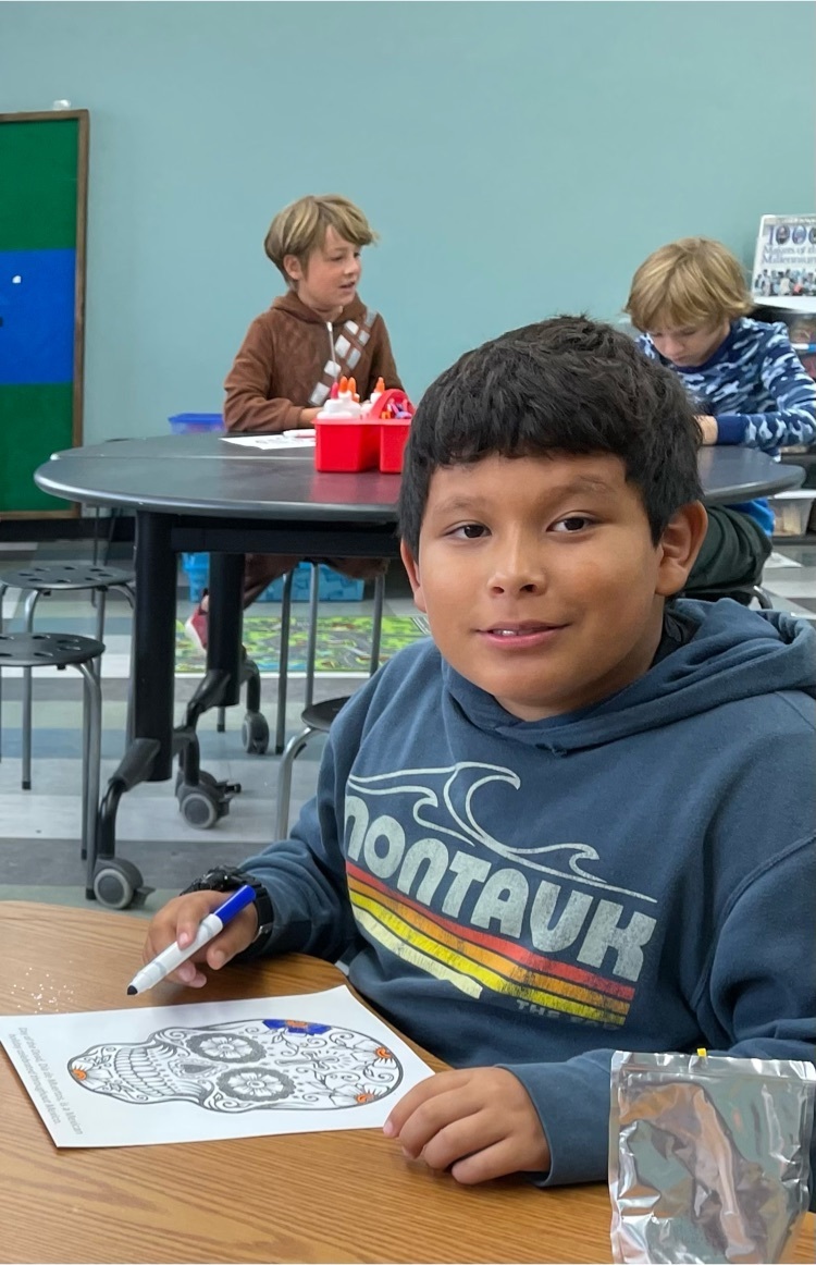 sugar skull coloring 