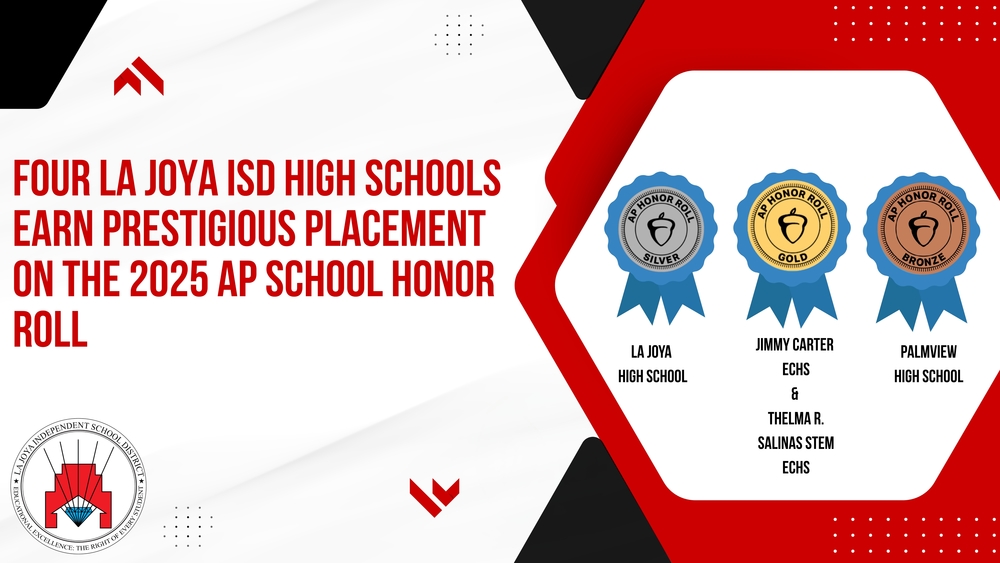 Four LJISD High Schools Earn Placement on AP School Honor Roll