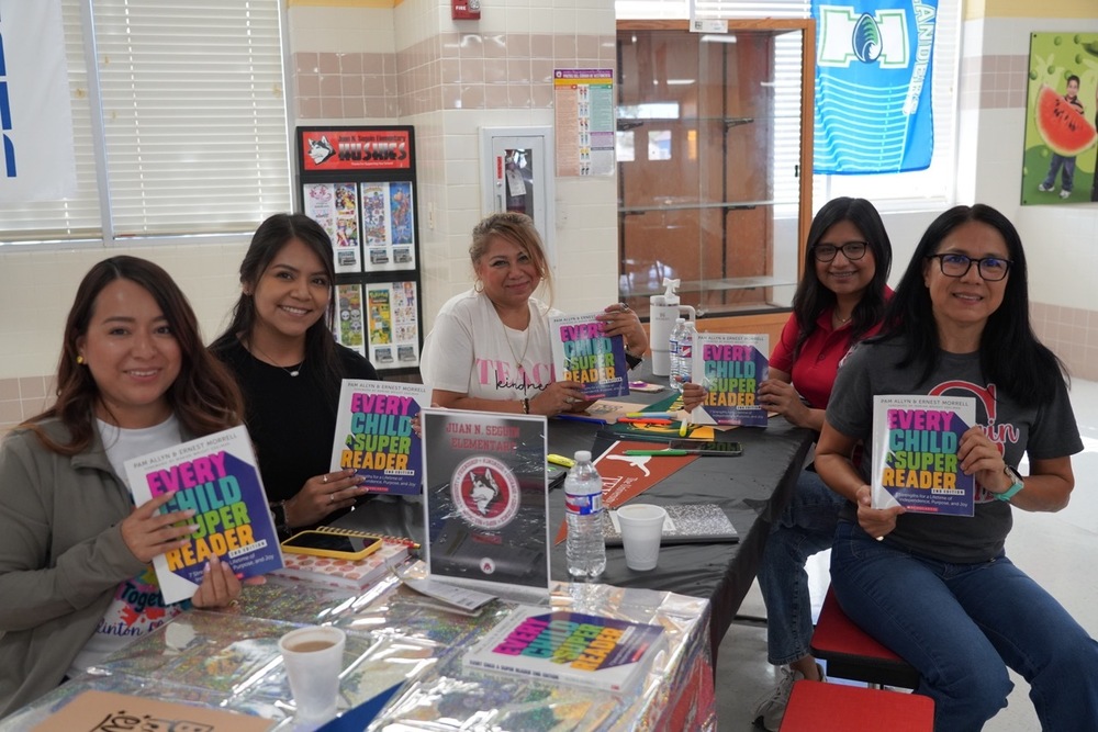 Teachers Receive Book & Special Visit from Pam Allyn