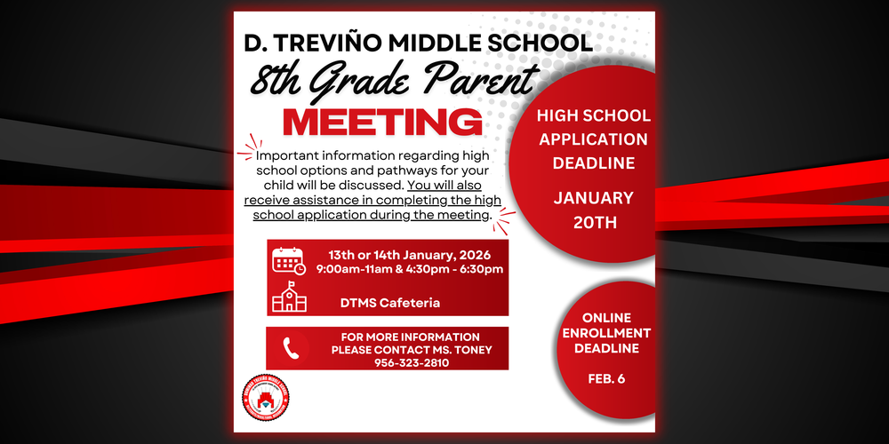 8th grade parent meeting for high school
