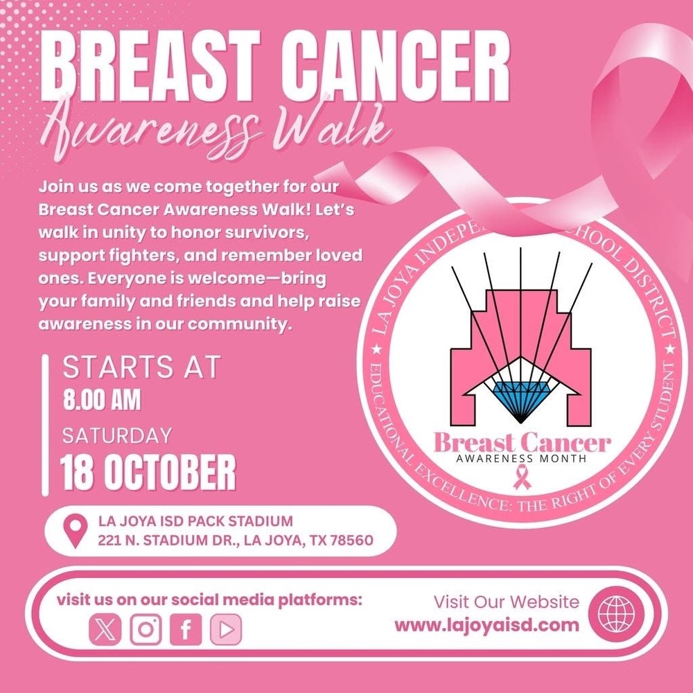 Breast Cancer Walk Flyer