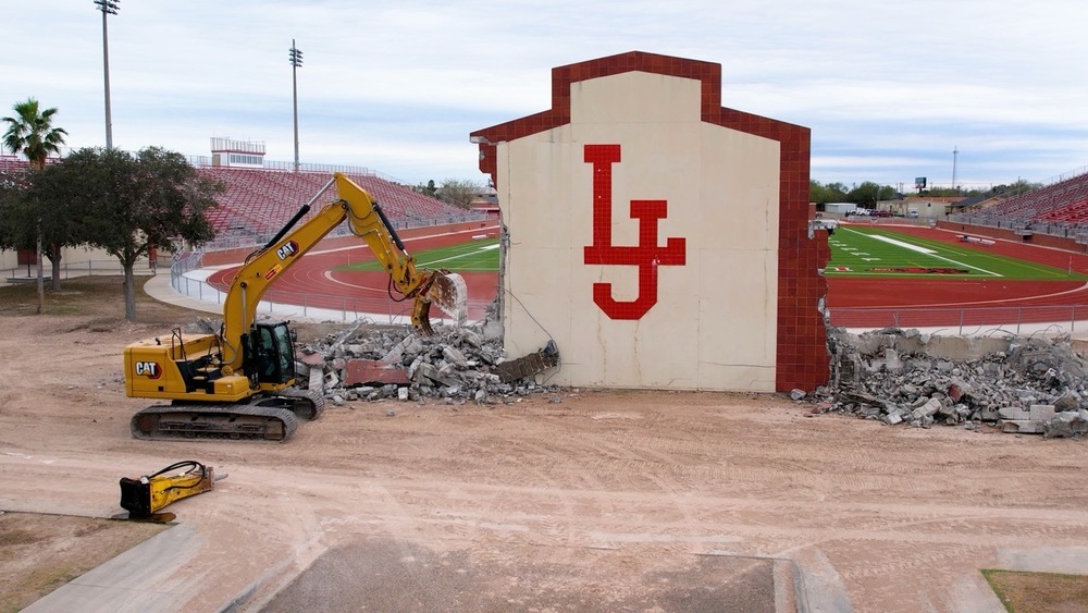 LJISD Pack Stadium Undergoing Upgrades