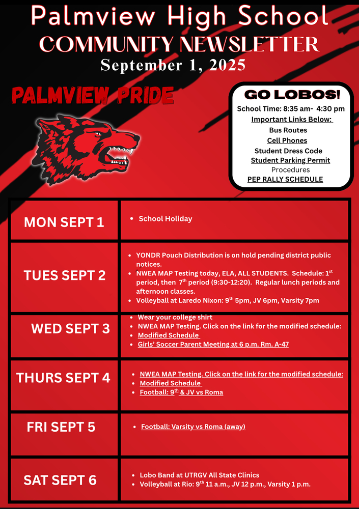 PHS Community Newsletter