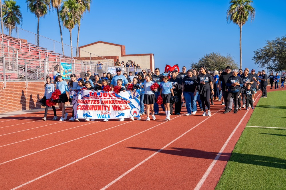 LJISD Hosts Annual Diabetes Awareness Community Walk