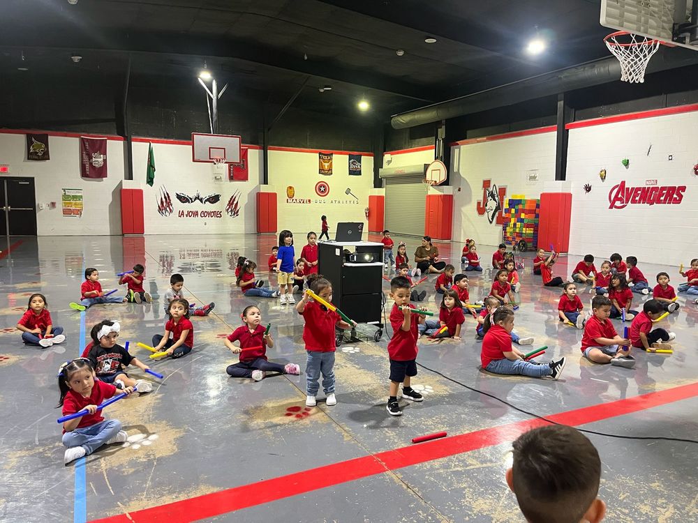 Pk students in PE